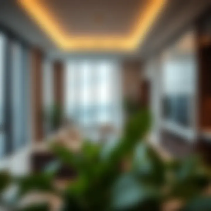 Showcasing interior design of a high-end apartment