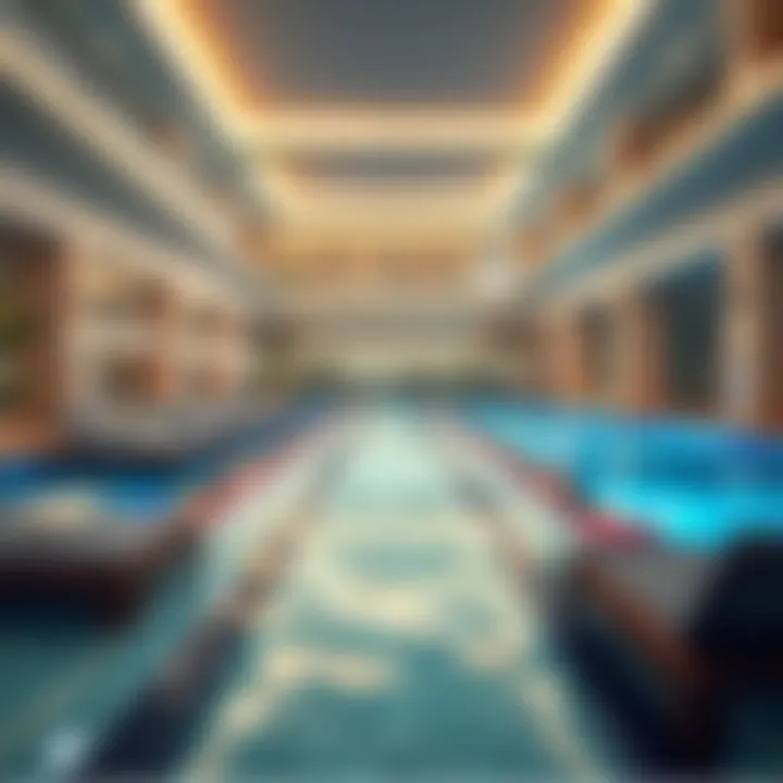 State-of-the-Art Leisure Amenities Modern amenities in the resort's leisure area