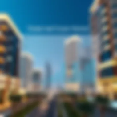 An infographic showing market trends in Dubai's real estate sector