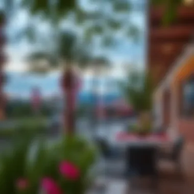 Vibrant community spaces in upscale neighborhoods