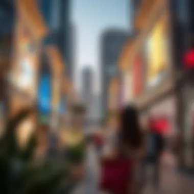 Dubai's Trendy Lifestyle and Shopping Experience Trendy lifestyle and shopping scene in Dubai