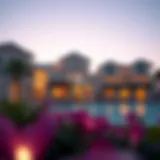 Stunning architectural design of luxury villas in Dubai