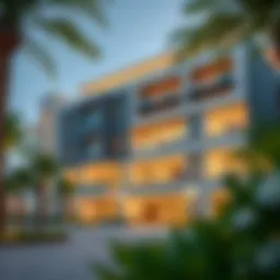 Luxurious residential development by Azizi Construction in Dubai