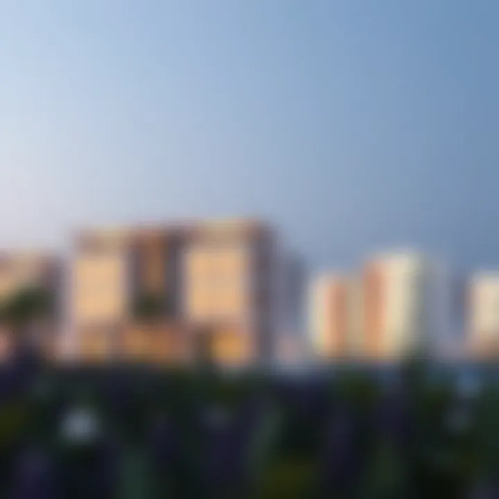 Architectural visualization of Azizi Riviera