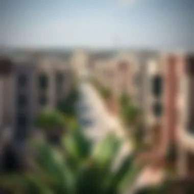 Panoramic view of the surrounding neighborhood of Bianca Townhouses