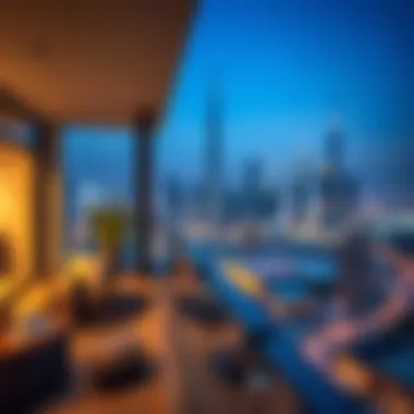 Breathtaking Skyline from Bluebell Residence Balcony Stunning skyline view from the balcony of Bluebell Residence