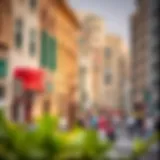 The Charm of Bur Dubai: Architectural Highlights Vibrant streets of Bur Dubai showcasing local architecture