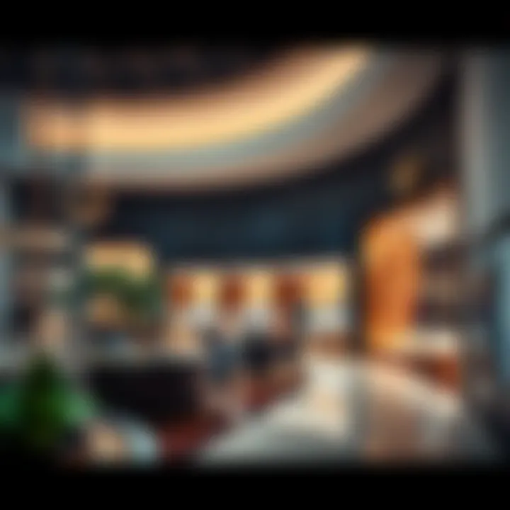 Luxury Retail Experience in Business Bay Mall Interior shot highlighting luxury retail options within the mall