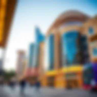 Stunning architectural view of City Walk Meraas