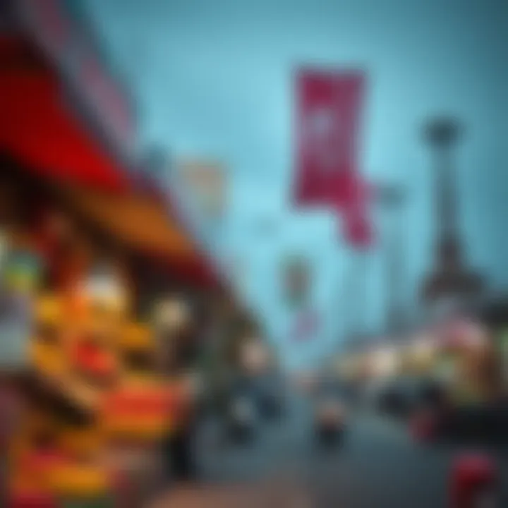 Vibrant Marketplace in Muwailih Vibrant marketplace in Muwailih highlighting local enterprises