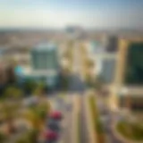 Panoramic View of Muwailih's Commercial Growth Panoramic view of Muwailih showcasing its commercial growth