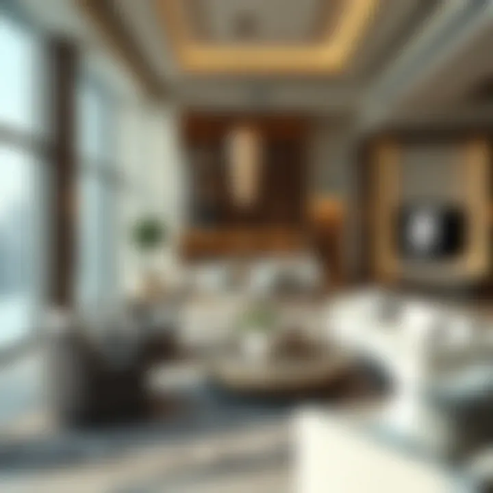 Interior shot capturing the luxurious amenities within the Al Ameri Building