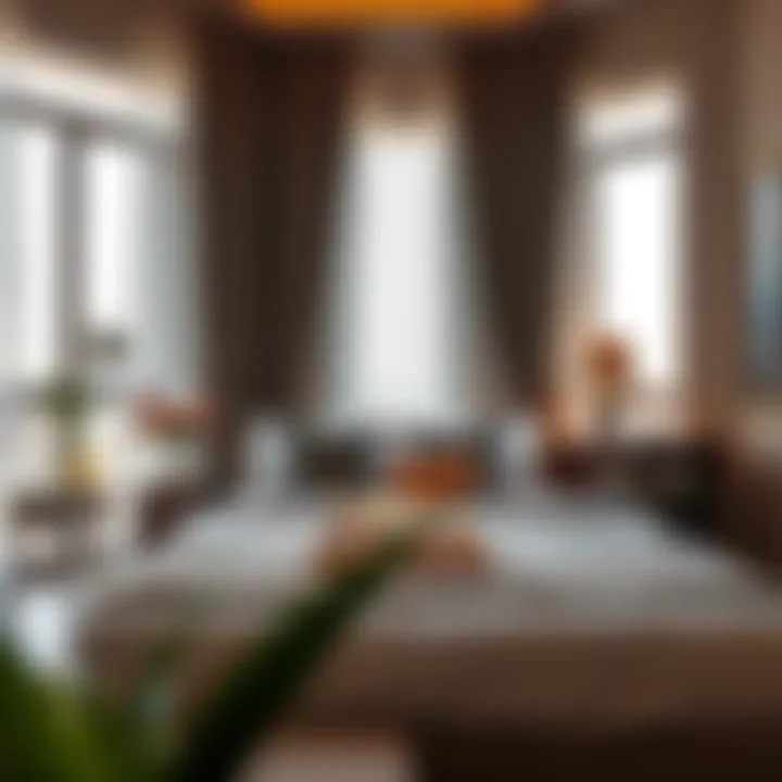 Cozy Bedroom Setup in Rental Property Cozy bedroom setup in rental property