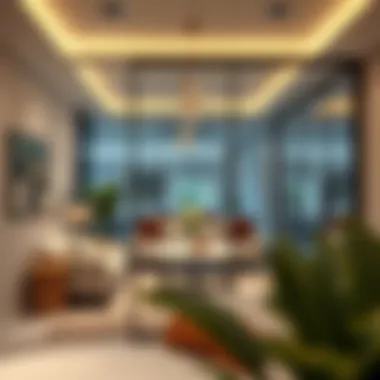 Stylish Interior of a Partition Rental Cozy partition rental space with stylish interior design