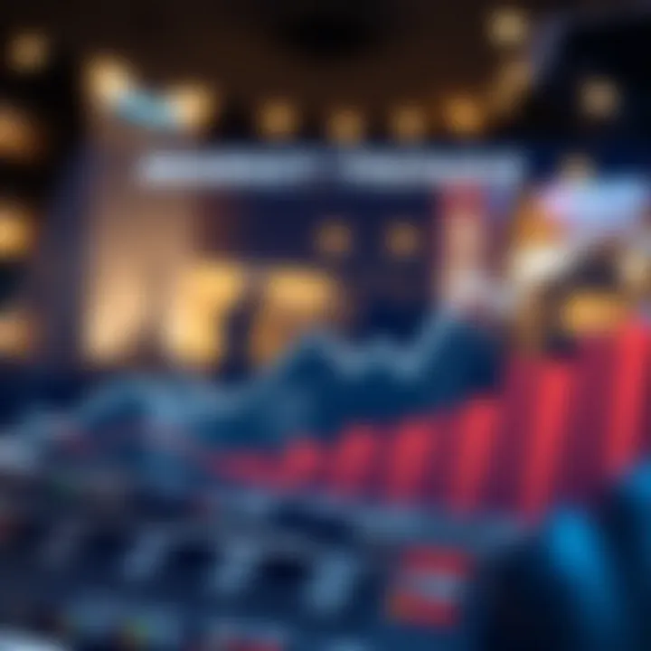 Market Trends and Currency Fluctuations Chart depicting market trends and currency fluctuations