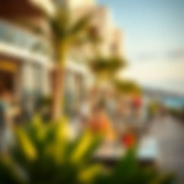 Dynamic Community Life at Cove Beach Vibrant community atmosphere at Cove Beach