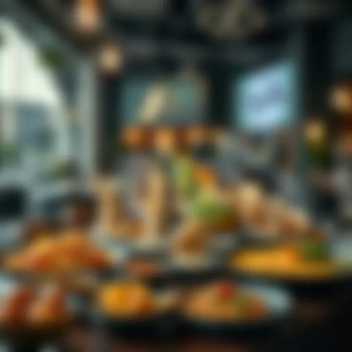 An array of international dishes from various cultures