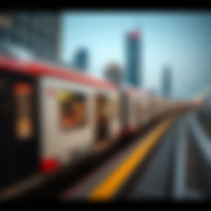 Map of Dubai Metro expansion plans