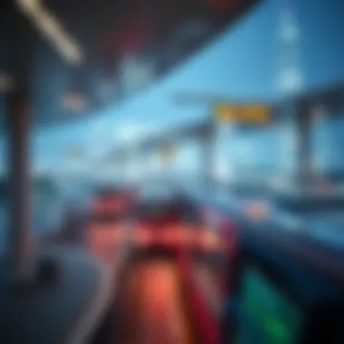 Integration of Metro with Existing Transport Systems Visual of integrated transport systems in Dubai