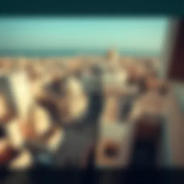 Aerial view of Al Fahidi Historical District showcasing its traditional architecture and narrow lanes