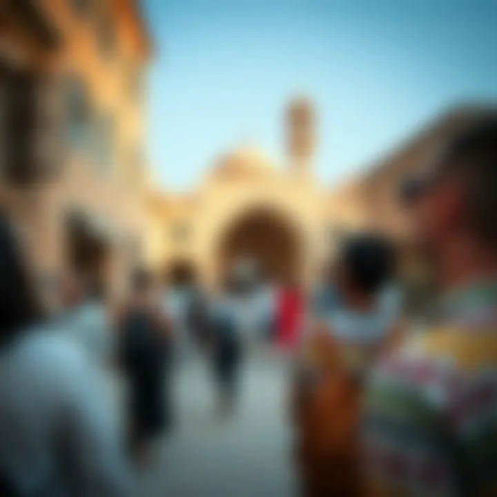 Visitors exploring the Al Fahidi Historical District, immersing in its rich history