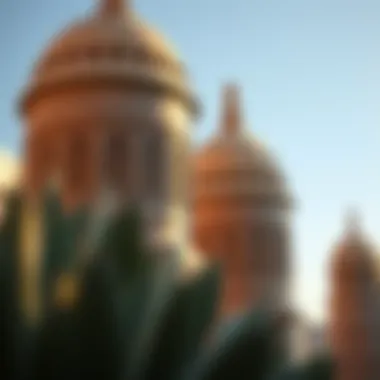 Close-up of traditional wind towers, a hallmark of Emirati architecture in Al Fahidi