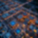 Aerial View of Al-Hudhayriyat Luxury Community Stunning aerial view of Al-Hudhayriyat Project showcasing luxury homes