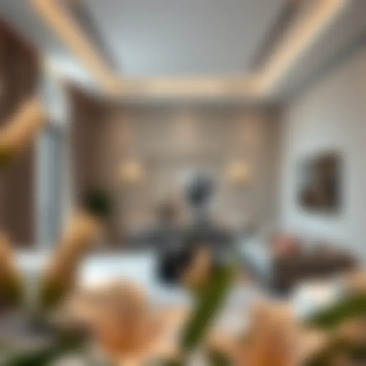 Modern Property Interior in Al Rawdah Elegant interior of a modern property in Al Rawdah