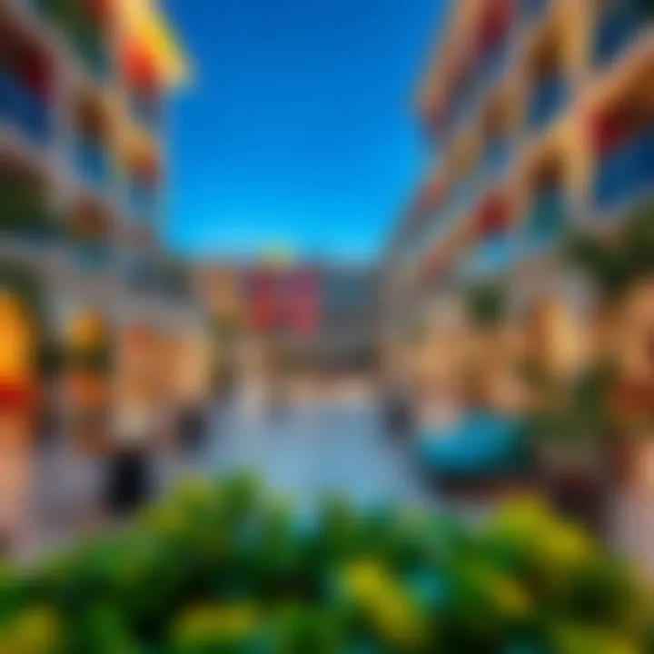 Community Space in Al Rawdah Vibrant community space in Al Rawdah