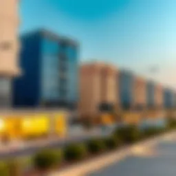 Detailed view of Al Shamkha location map highlighting accessibility