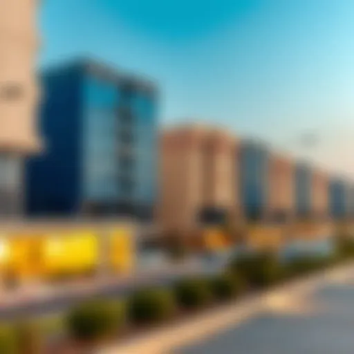 Detailed view of Al Shamkha location map highlighting accessibility