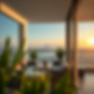 Cozy Balcony View from an Oud Metha Apartment Cozy balcony view from an Oud Metha apartment