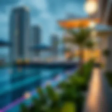 Luxurious amenities available on Blue Water Island