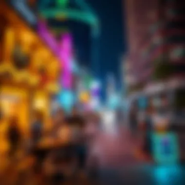 Nightlife in Business Bay Vibrant nightlife and lifestyle in Business Bay