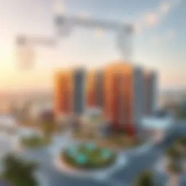 Architectural blueprint of Emaar South showcasing innovative design concepts and urban planning