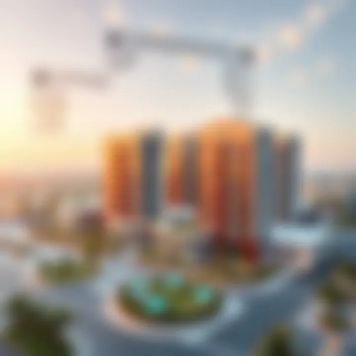 Architectural blueprint of Emaar South showcasing innovative design concepts and urban planning