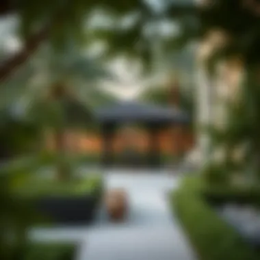 Outdoor Areas and Gardens in Emirates Estate Tranquil outdoor areas and gardens in Emirates Estate