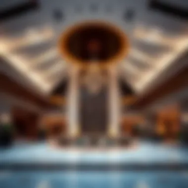 Contemporary Hotel Lobby Design Interior of a high-end hotel lobby showcasing modern design