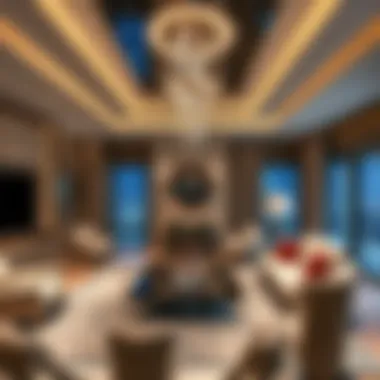 Luxury Property Interior Interior of a high-end property in Dubai