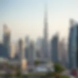 Stunning skyline of Dubai showcasing luxury towers
