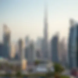 Stunning skyline of Dubai showcasing luxury towers