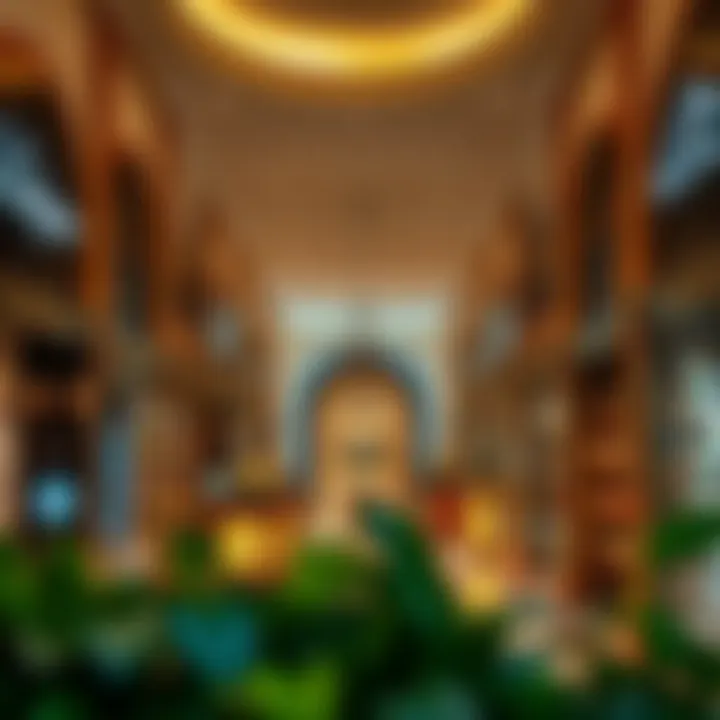 A diverse array of luxury retail offerings available at Mahalat Al Zahiyah