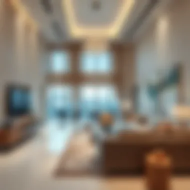 Luxury Living Spaces at Marina Vista Luxurious living spaces within Marina Vista highlighting modern interiors