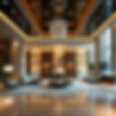 Luxurious Interior of Moosa Tower Interior showcasing luxury amenities in Moosa Tower