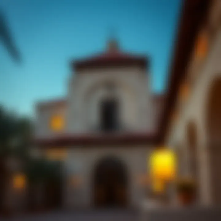 Heritage Architecture in Dubai Cultural heritage site showcasing traditional architecture in Dubai