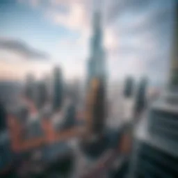 Stunning skyline view of Paragon Dubai