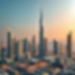 Stunning skyline of Dubai showcasing luxury developments