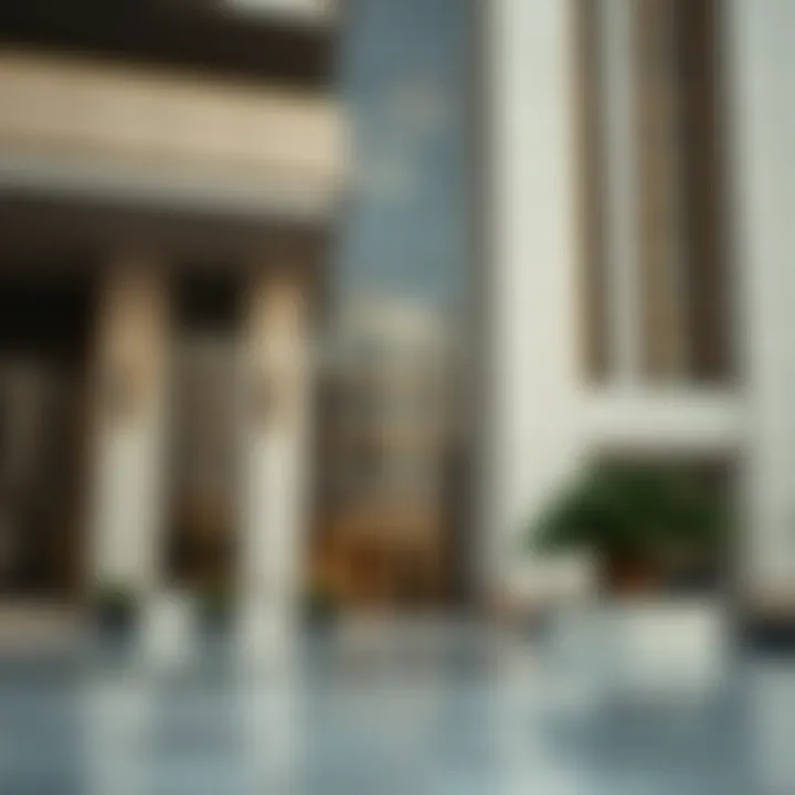 Architectural Details of Sadaf Six Building Architectural details of Sadaf Six building