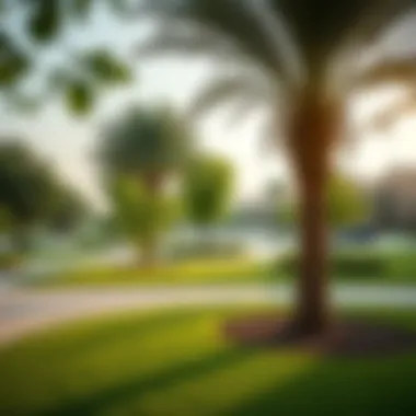 Serene Green Spaces within Sobha Hartland Community Serene green spaces within Sobha Hartland community