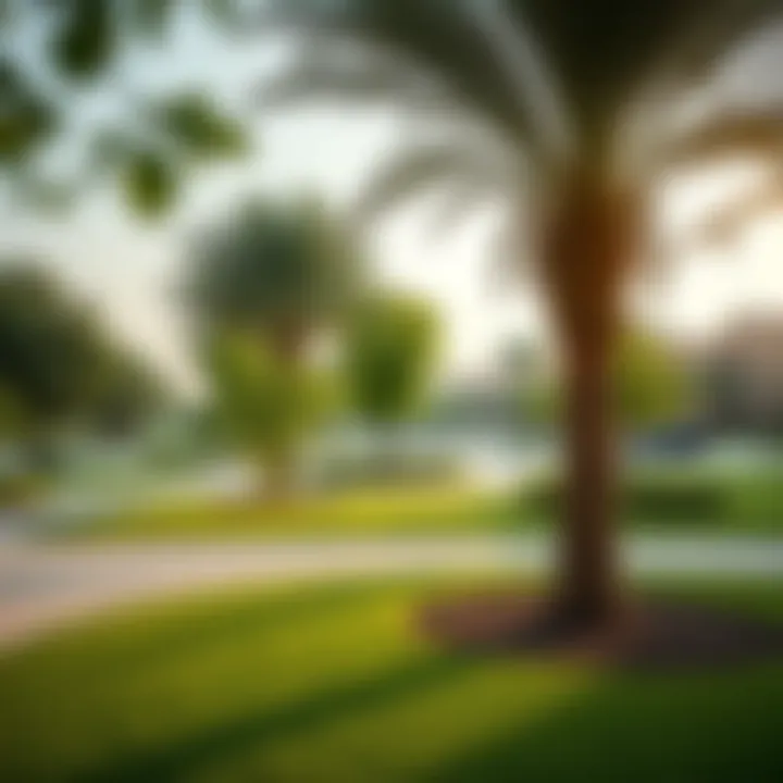 Serene Green Spaces within Sobha Hartland Community Serene green spaces within Sobha Hartland community